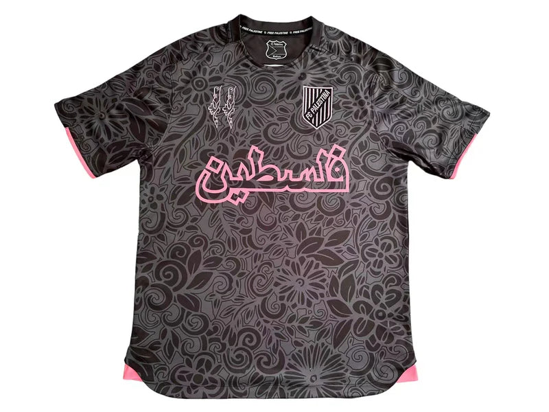 Maillot 24/25 FC Palestine (Filastin) Noir/Rose