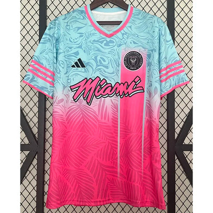 Maillot 24/25 Inter Miami Rose Bleu Turquoise Special