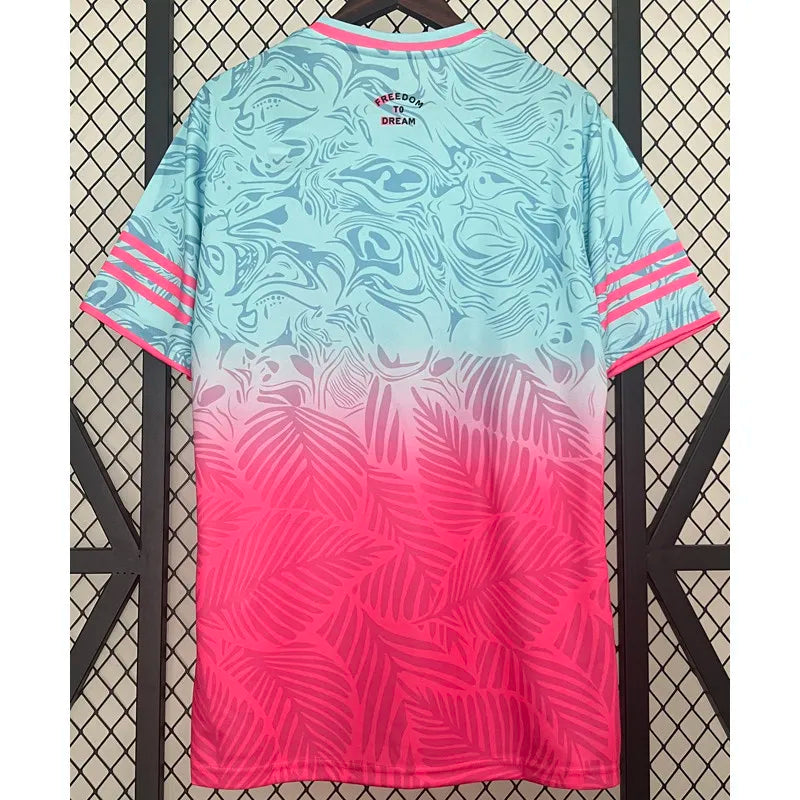 Maillot 24/25 Inter Miami Rose Bleu Turquoise Special