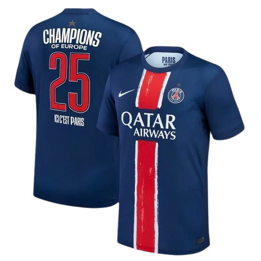 Maillot 24/25 PSG Ligue des Champions ÉTOILÉ