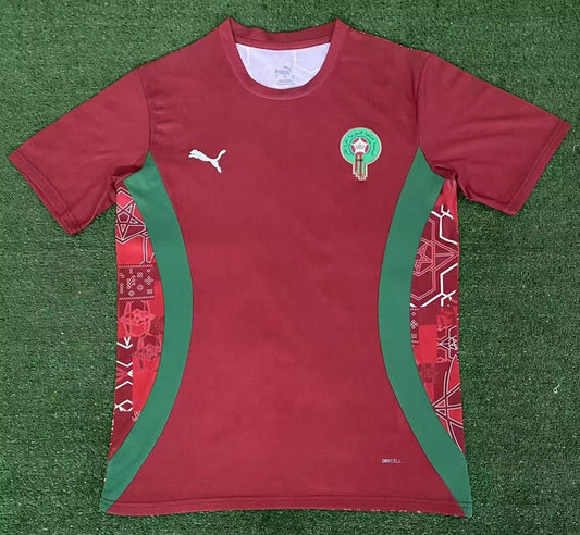 Maillot 24/25 Maroc Rouge